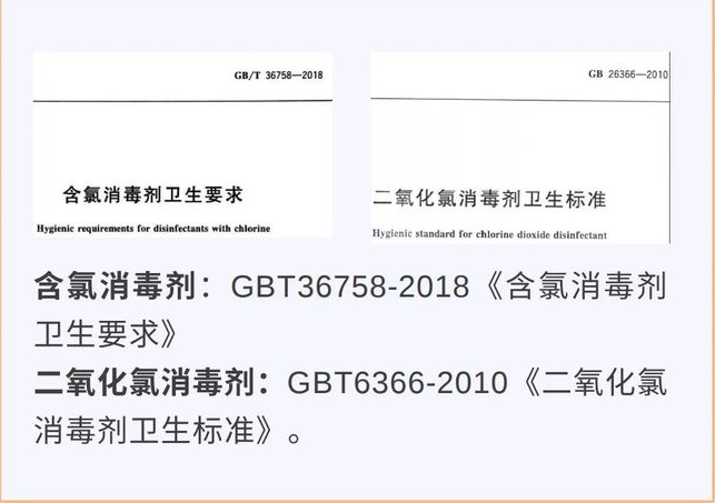 GB/T36758-2018含氯消毒劑衛(wèi)生要求